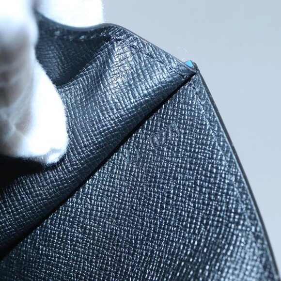 LOUIS VUITTON Epi Montaigne 27 Clutch Bag Blue M52655 LV Auth 118543 - Picture 5 of 15